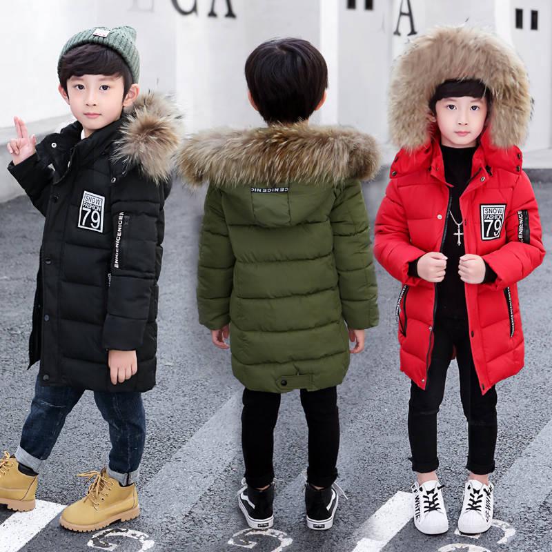 Fashion Boys Winter Jackets Children's Wear Jackets Children's Coats Baby Boy Clothes Cotton Coats