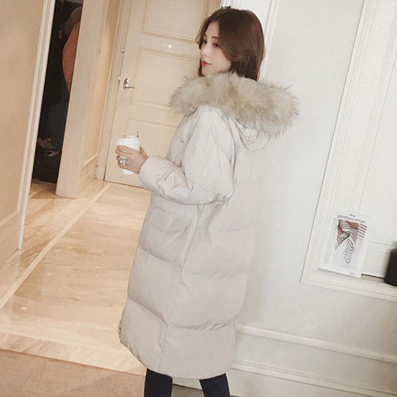 Women's Padded Winter Coat, Bread Suit, Student Korean Style Loose Cotton-padded Coat, Mid-length Thick Padded Jacket