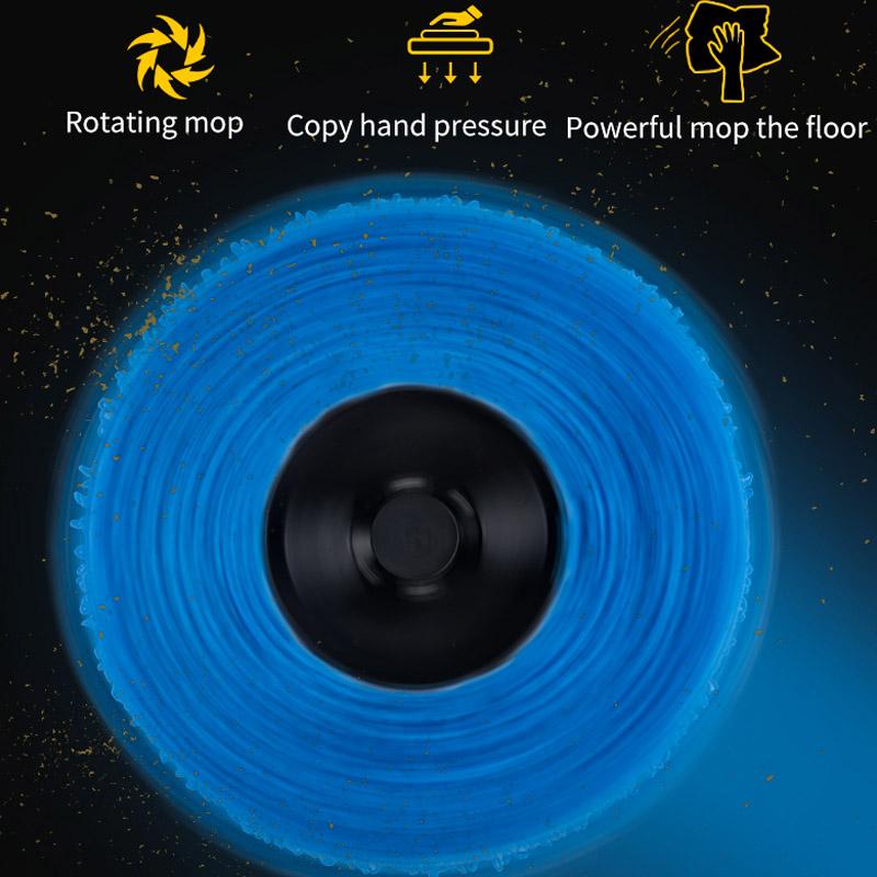 Fully Automatic Intelligent Multifunctional Spray Wet and Dry UV Disinfection Ultra-thin and Durable Indoor Lazy Mopping Robot