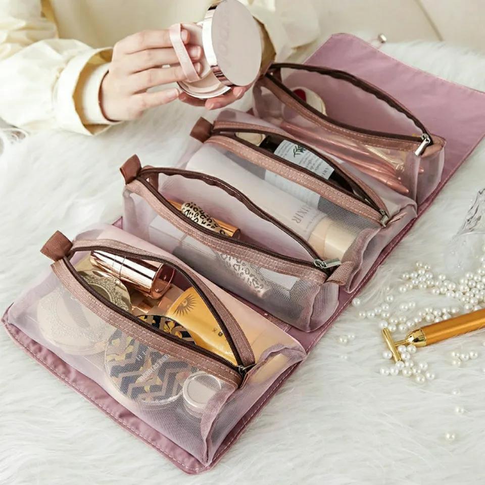 Make Up Organizer Felt Insert Bag for Handbag Travel Inner Purse Portable Cosmetic Bags Fit Various Bags