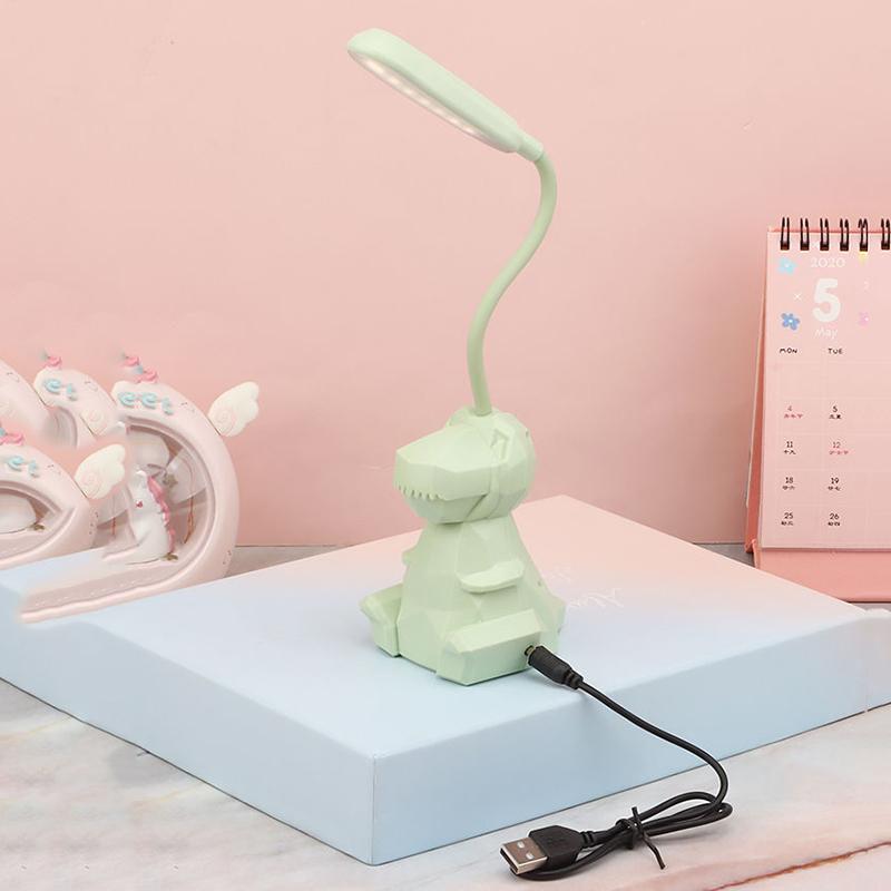 Dinosaur-shaped Table Lamp LED Eye Protection Table Lamp USB Charging Learning To Write Anti-myopia Bedroom Bedside Dormitory Night Light