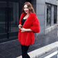 Autumn Winter Faux Fur Shawl Coat Women's Cheongsam Wedding Capes with  Slim Fit  Faux Fox Fur Warm Shawls and Wraps