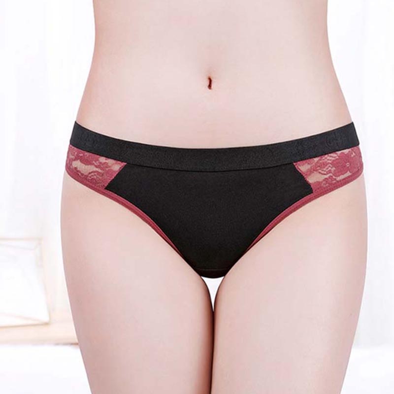 6pcs/set of Pure Cotton Underwear Ladies Sexy Fashion Large Size Lace Thong Cotton Underwear