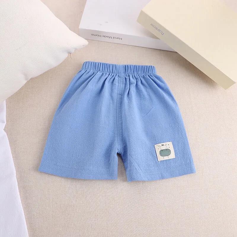 Children's Pants Summer Boys and Girls Wear Korean Sports Shorts Beach Pants Pajamas and Leggings Pants