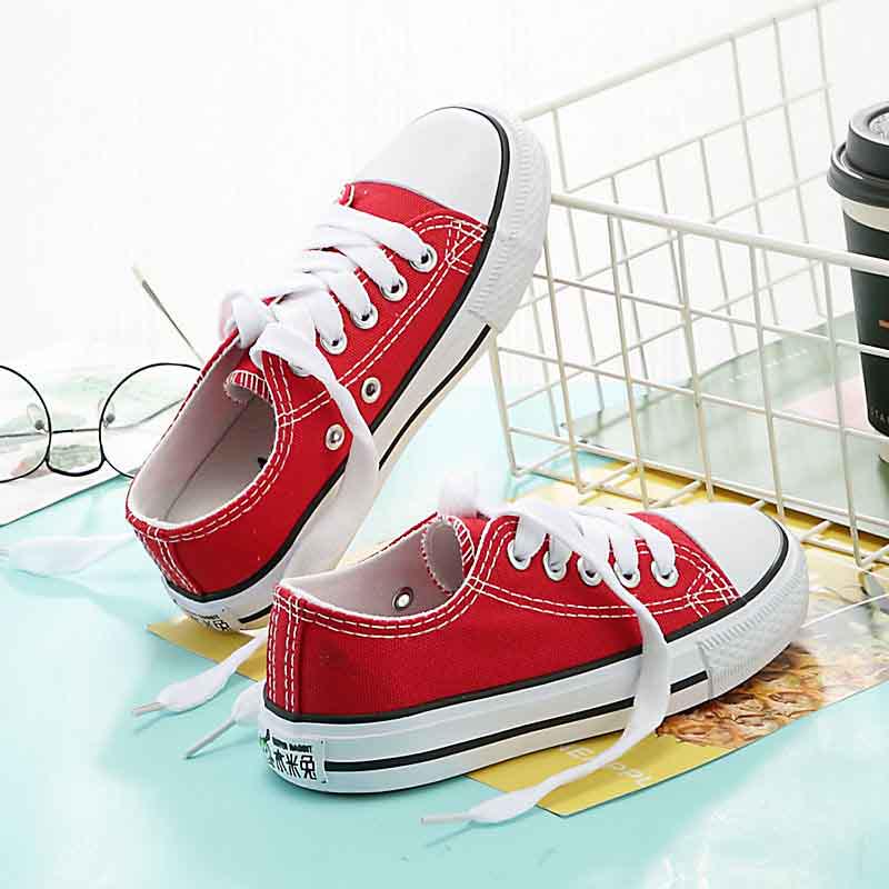 Child Canvas Sneakers Kids High-top Running Basketball Shoes Deodorant Breathable Skate Shoes