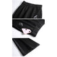 Wide Leg Pants Female Autumn Winter Knit Bell Bottom Pants High Waist Slim Straight Sweater Trousers