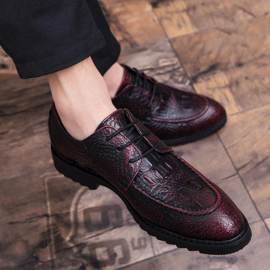 Mens Formal Shoes Genuine Leather Oxford Shoes for Men 2019 Dress Shoes Wedding Business Shoes