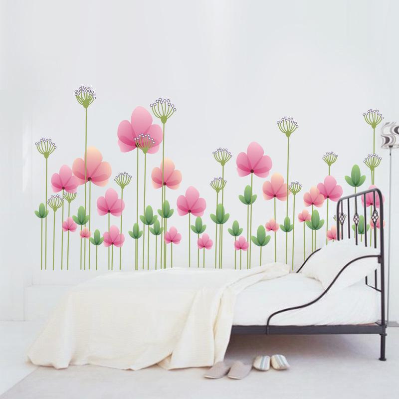 Korean version of the living room bedroom decoration pvc removable