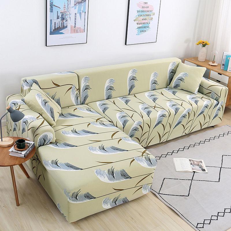 1/2/3/4 Seat Modern Style Sofa Cover Cushion Washable Stretch Sofa Cover Full Cover Non-slip Modular Soft Sofa Cover