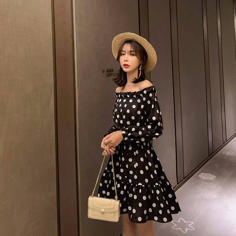 Women Dress Summer Sexy Off Shoulder Polka Dot Dress Woment Dress Short Party Beach Dresses