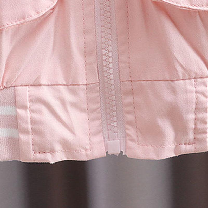 Girls' Autumn Jacket 2021 Little Wings Jacket Middle and Small Children Spring and Autumn Children's Clothes