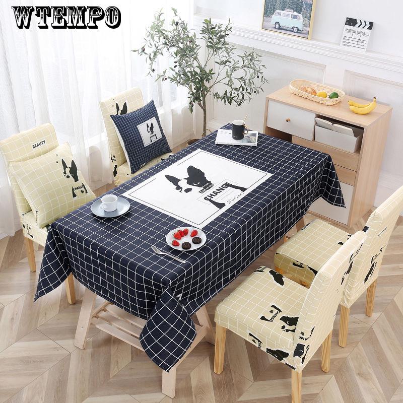 Tablecloth Coffee Table Cloth Rectangular Cover Cloth Printing Tablecloth Dressing Tablecloth