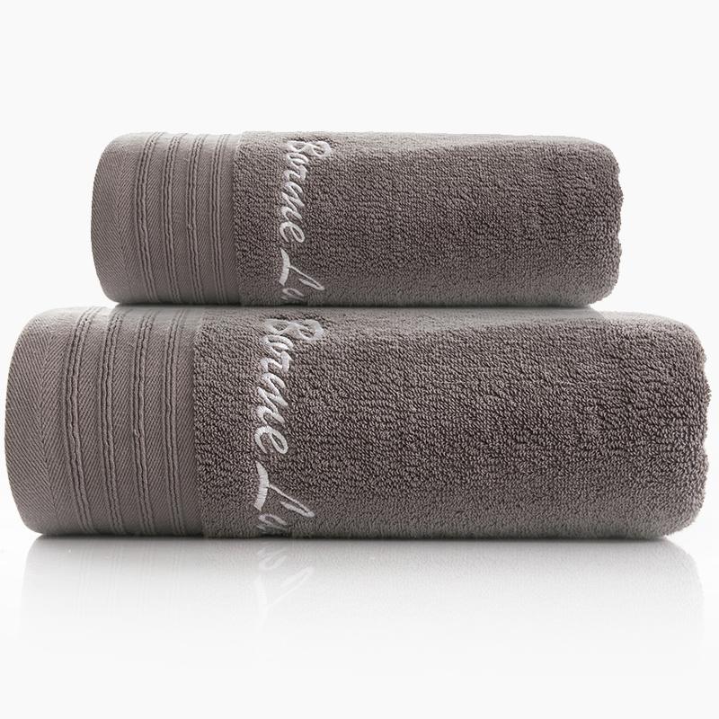 Pure Cotton Towel Bath Towel for Adult Men and Women with Large Thickening Super Absorbent Soft Large Bath Towel Household Towel Set