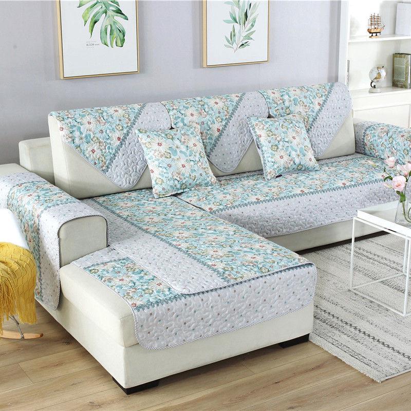 Sofa Cover for Living Room Soft Non-slip L Shaped Slipcover Modern Corner Sofa Covers 1-4 Seats