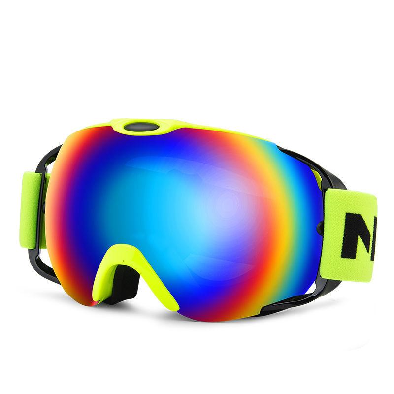 Professional Ski Goggles Anti-fog and Windproof Sports Glasses for Men and Women with Large Spherical Double-layer Cocker Myopia Ski Equipment