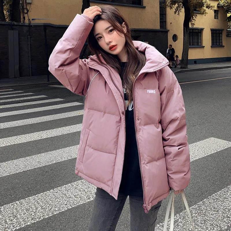 Winter Short Cotton-padded Jacket Women's Winter Clothes Korean Style Loose Little Bread Jacket