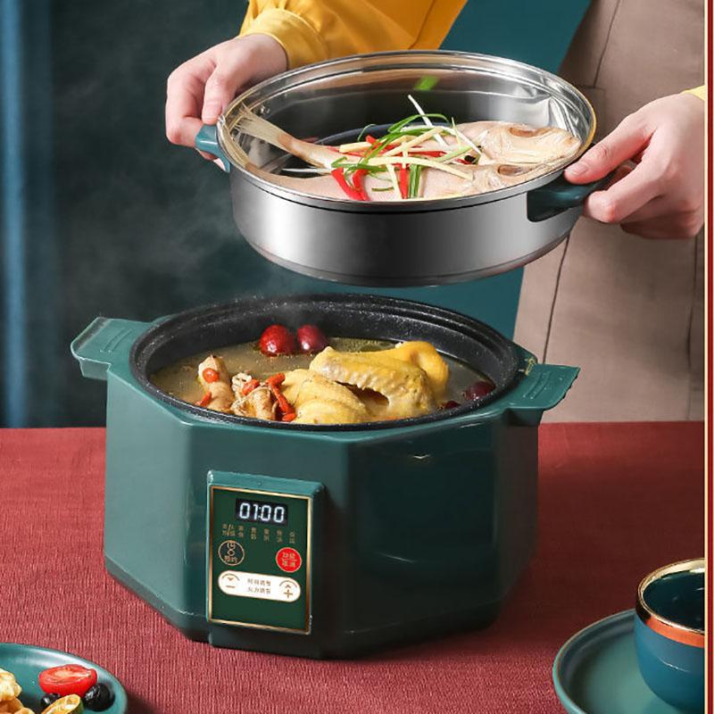 Electric Cooker Multifunctional Household Student Dormitory Cooking Noodles and Rice Small Electric Cooker