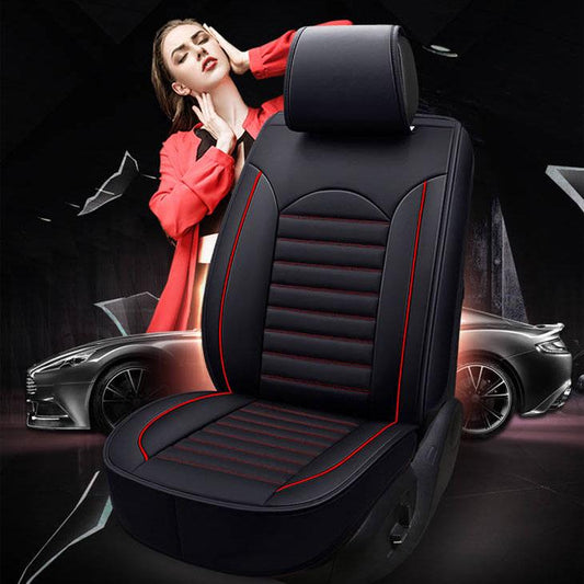 Four seasons car seat cover leather universal 5-seater car seat cover fully surrounded car cushion