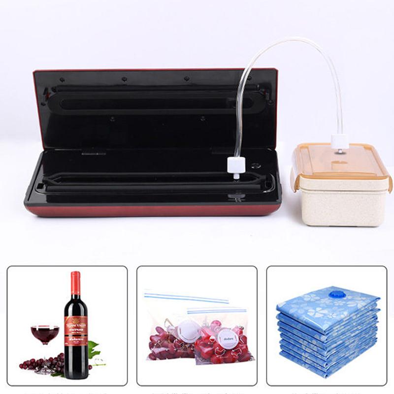 110W Best Food Vacuum Sealer 220V/110V Automatic Commercial Household Food Vacuum Sealer Packaging Machine