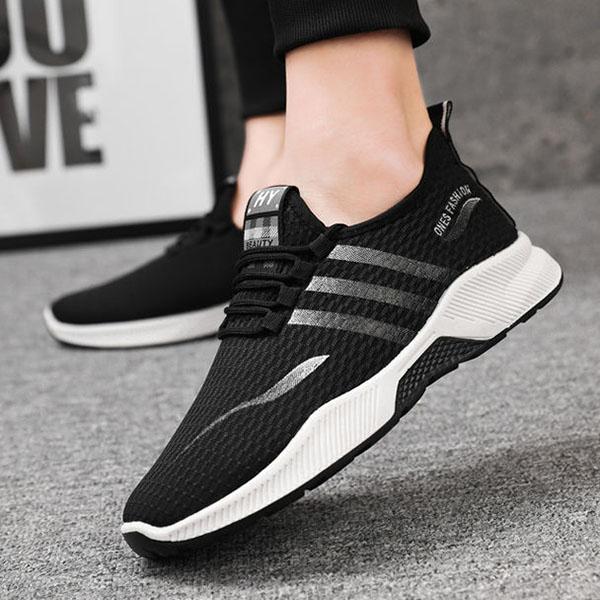 Men Shoes Casual Sports Shoes Light Weight Running Shoes Mesh Breathable Sneakers