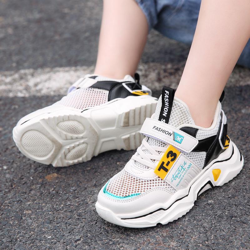 Children's Tennis Running Shoes Boys Sneakers Kindergarten Student Shoes Breathable Comfortable Boy Casual Sports Shoes Kids