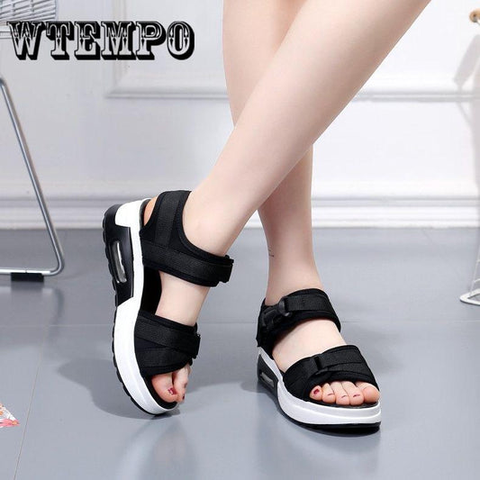 Sandals Women Summer Sandals Platform Sandal Shoes Breathable Comfort Shopping Women's Walking Shoes