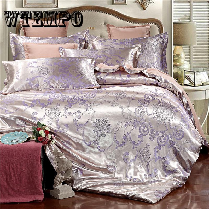 Set  Jacquard Bed Set Duvet Cover Bed Spread Cover Set Pillowcase