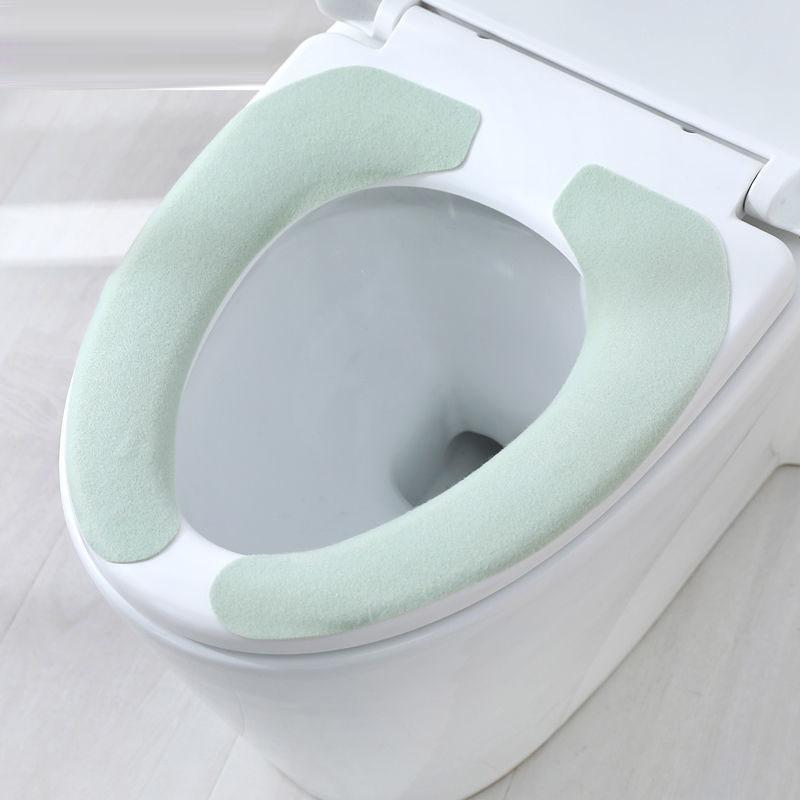 2PS Cuttable Toilet Stickers Toilet Seat Four Seasons Waterproof Household Toilet Stickers Cartoon Paste Universal