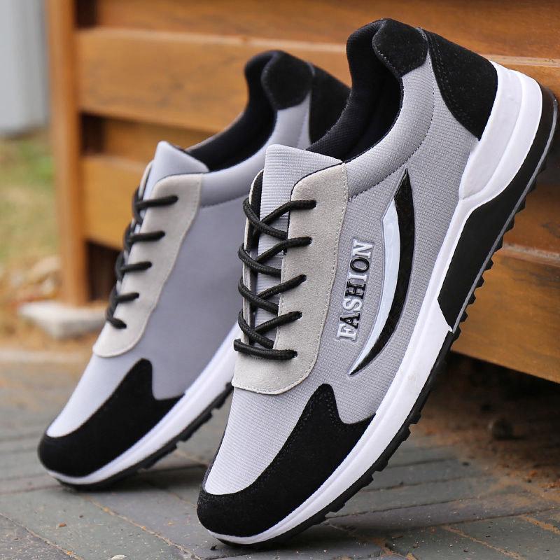 Canvas Shoes Men's Spring and Autumn Breathable Sports Casual Shoes All-match Trend Running Shoes