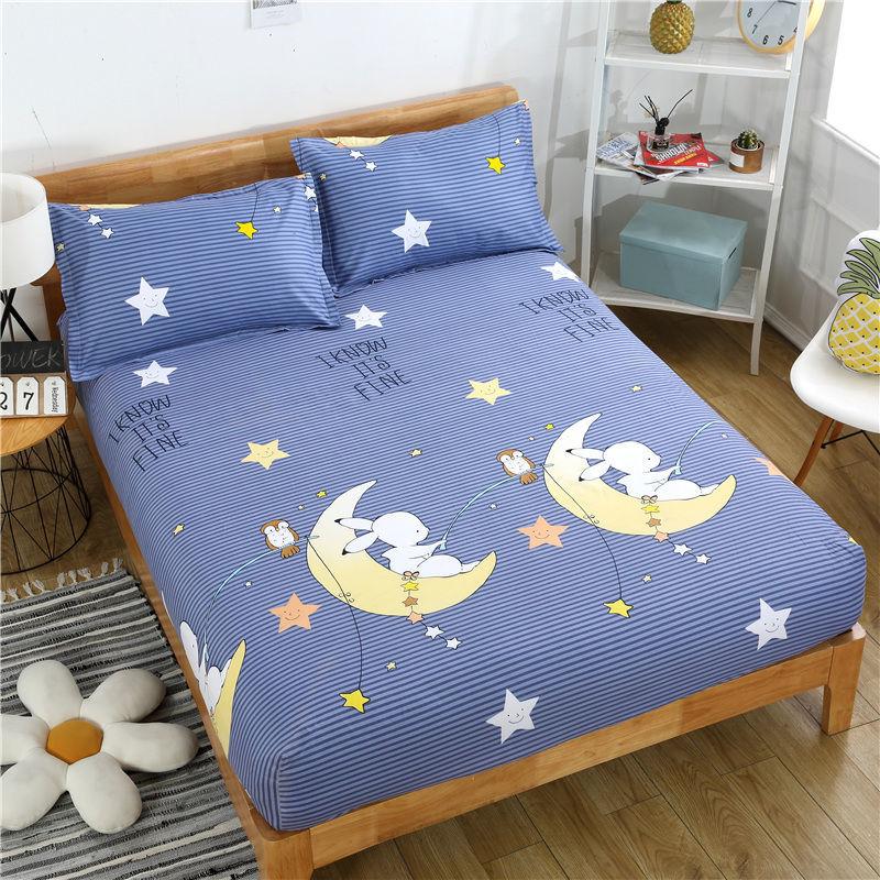 Non-fading Non-balling Single-piece Bed Sheet Non-slip Multi-specification Bedding Bedspread Protector