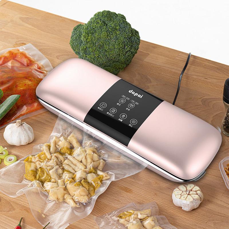 Best Food Vacuum Sealer 220V/110V Automatic Commercial Household Food Vacuum Sealer Packaging Machine