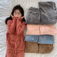 Autumn and Winter Plus Velvet Thickening Home Casual Pajamas Fairy Warm Pants Suit Female Flannel Fleece Outer Wear Suit