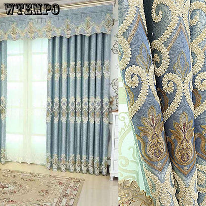 Bedroom Window Curtain Fashion Printed Washable Curtain Home Texitle Valance Curtain