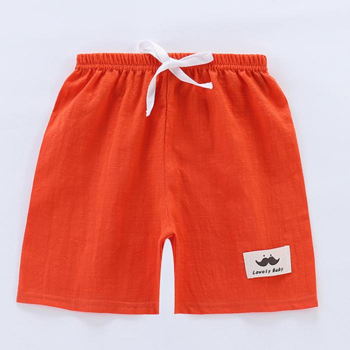 Children's Shorts Summer Baby Summer Clothes Children's Wear 5-point Boys' and Girls' Middle Pants Girls' Beach Pants