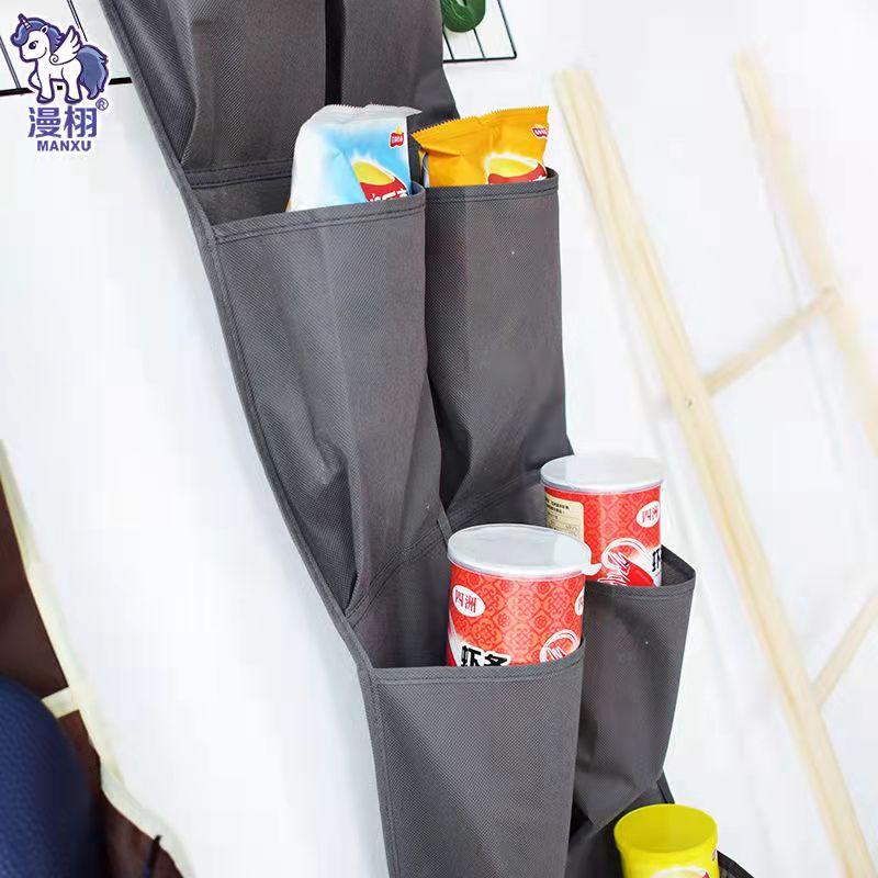 12/24 Grids Shoe Storage Bag Behind The Door Grid Hanging Bag Finishing Bag Wall Hanging Debris Storage Bag Wardrobe Multi-layer Cloth Bag