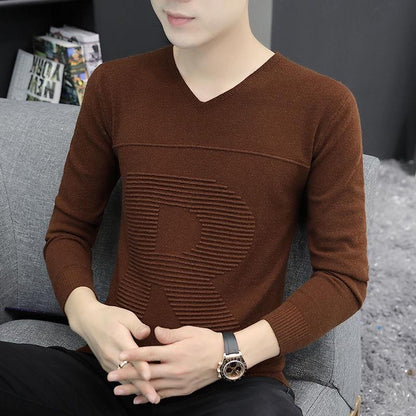 Pullover Men Brand Clothing 2019 Autumn Winter Wool Slim Fit Sweater Men Casual Pull Jumper Men