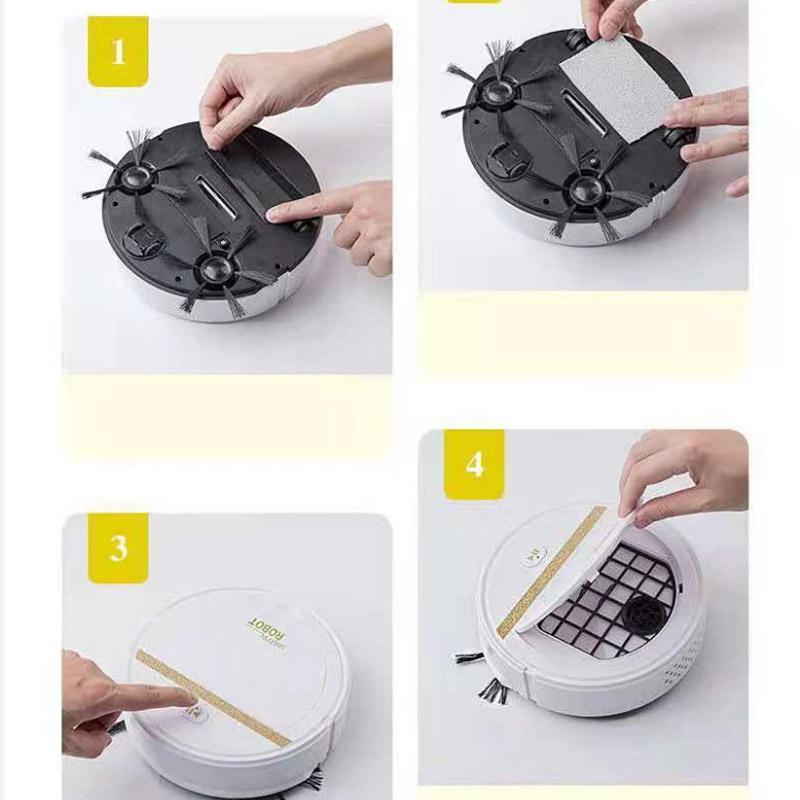 Smart Mute Charging Sweeping Robot Full Automatic Sweeping, Suction and Drag Three-in-one Multi-function All-in-one Vacuum Cleaner