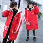 Boys' Mid-length Winter Coats Fashion Children's Thick Winter Coats Big Children's Coats