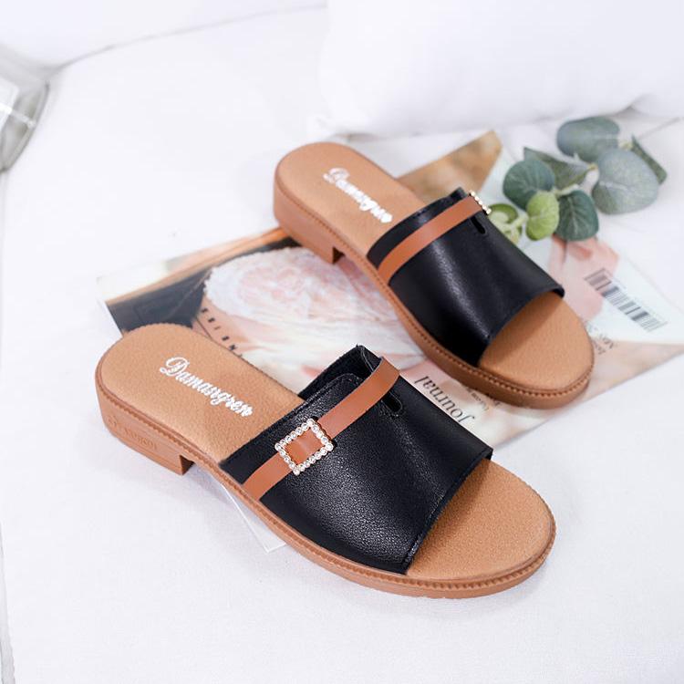 Summer Sandals Slippers Women Korean Version Word Drag Thick All-match Casual Slippers Women Wear Slippers Women