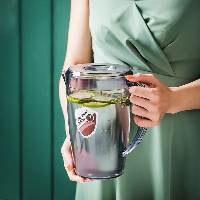 Household Cold Kettle Plastic Large-capacity Water Bottle High Temperature Resistant Cold Water Bottle Anti-drop Water Bubble Teapot