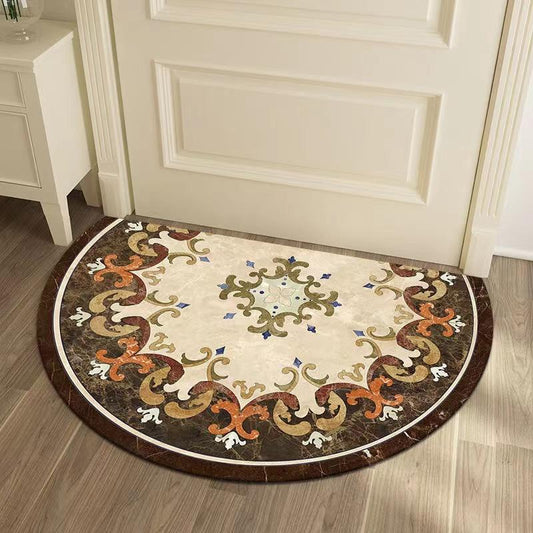 Semi-round Door Dispensing 50 * 75cm 60 * 90cm Home Door Padding Pad Floor Mat National Wind