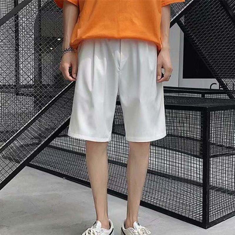 Summer Thin Casual Shorts Men's Loose Outer Wear Sports Suit Five-point Pants