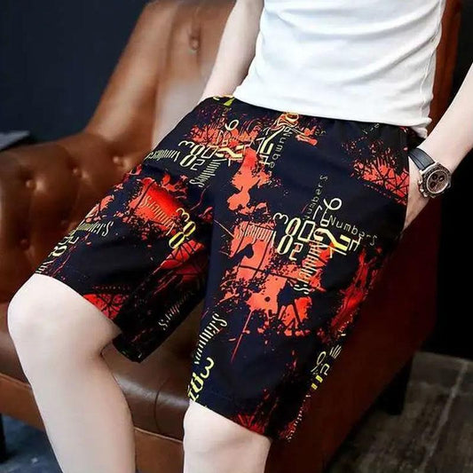 Shorts Men's Summer Beach Pants Men's Five-point Pants Casual Loose Pants Quick-drying Large Size Sports Pants