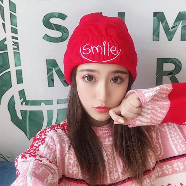 Fashion Woman hat Plush Cotton hat Trendy wild hat Windproof hat Winter Warm hat Thick hat