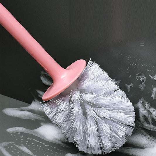 Household Toilet Brush Set Creative Free Punching Bathroom Washing Toilet Brush Long Handle No Dead Corner Cleaning Brush