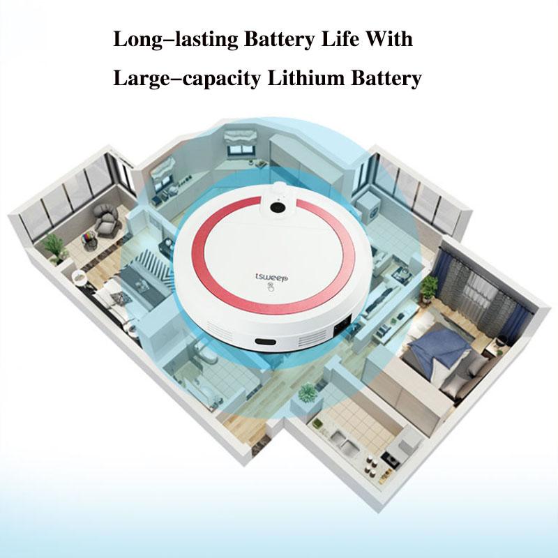 Ultra-thin Sweeping Robot Automatic Charging Smart Home Sweeping Dragging and Suction Three-in-one All-in-one Machine