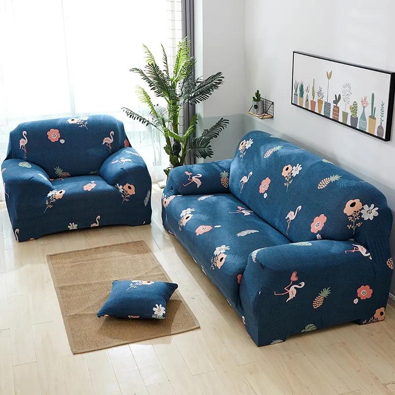 Elastic sofa covers for living room anti slip cartoon sofa slip cover 1/2/3/4 Seater simple mordern casual Slipcover Universal