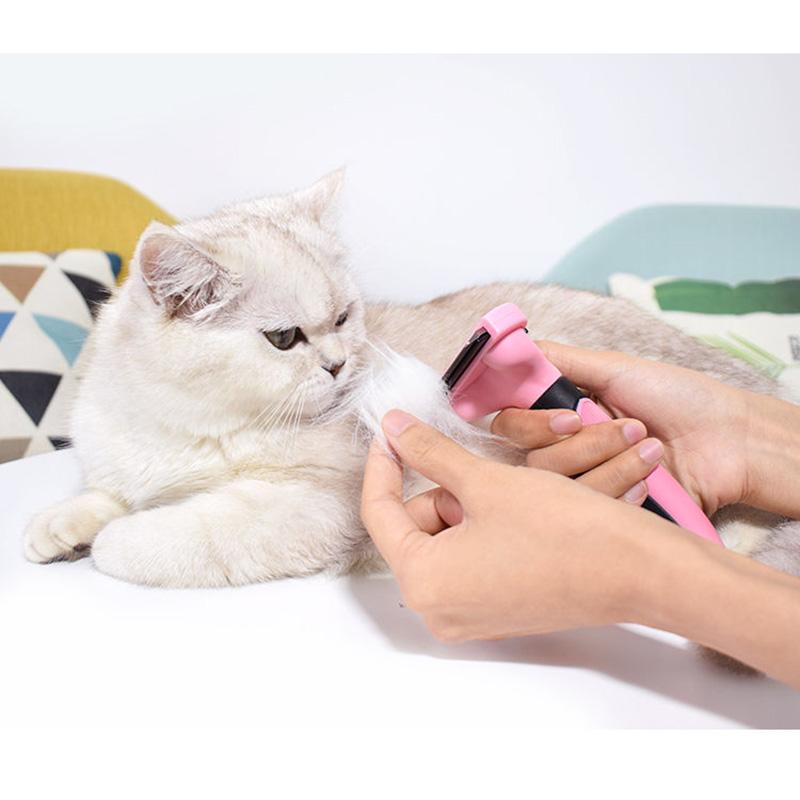 Cat Comb Pet Grooming Combs Dogs Matted Hair Remover Float Cat Hair Cleaner Pet Supplies Arc Comb Head Cats Hair Combing Floating Hair Combs Brush