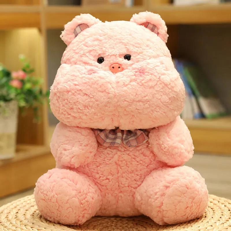 Net Red Cute Hager Little Rabbit Doll Pig Pig Plush Toy Bear Doll Doll Birthday Girl Gift