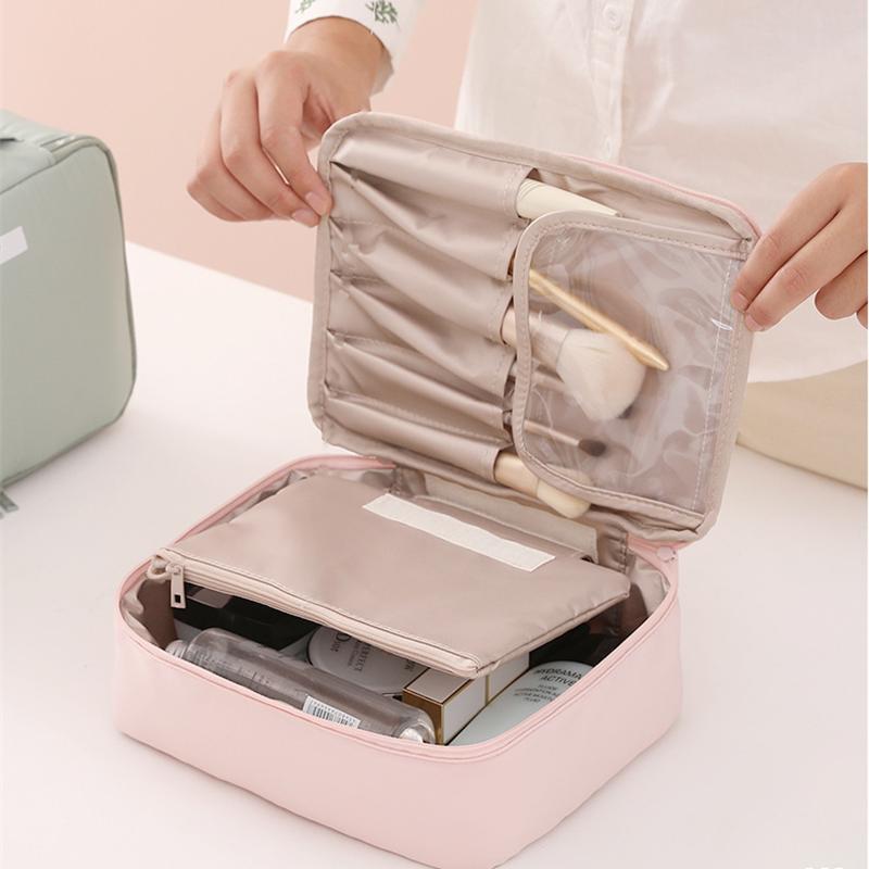 Makeup Bag For Women Toiletries Organizer Waterproof Travel Make Up Storage Pouch Female Large Capacity Portable Cosmetic Case